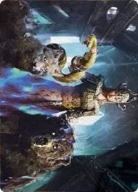Kolvori, God of Kinship Art Card [Kaldheim Art Series] | Shuffle n Cut Hobbies & Games