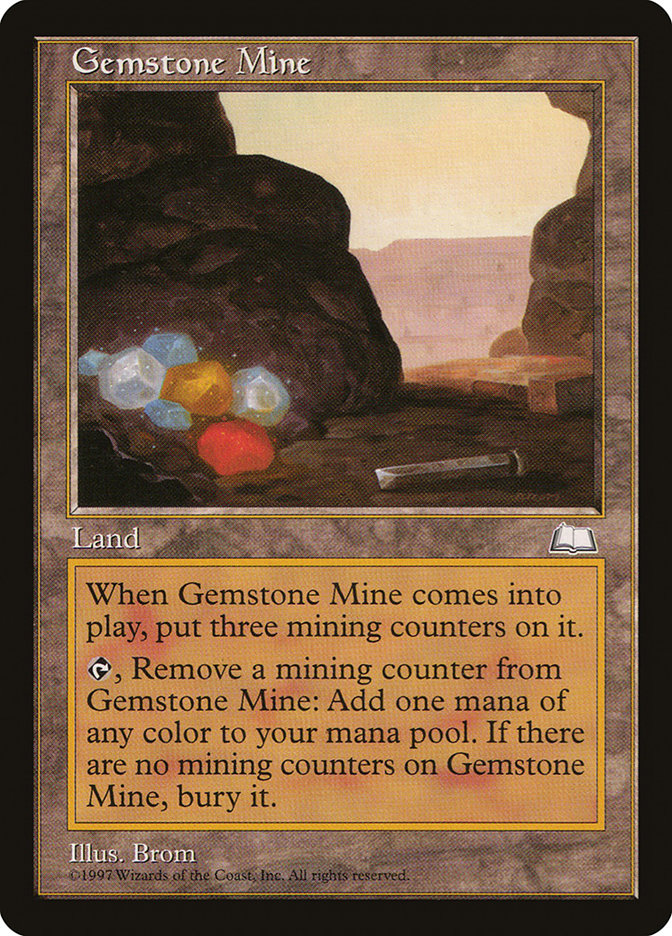 Gemstone Mine [Weatherlight] | Shuffle n Cut Hobbies & Games