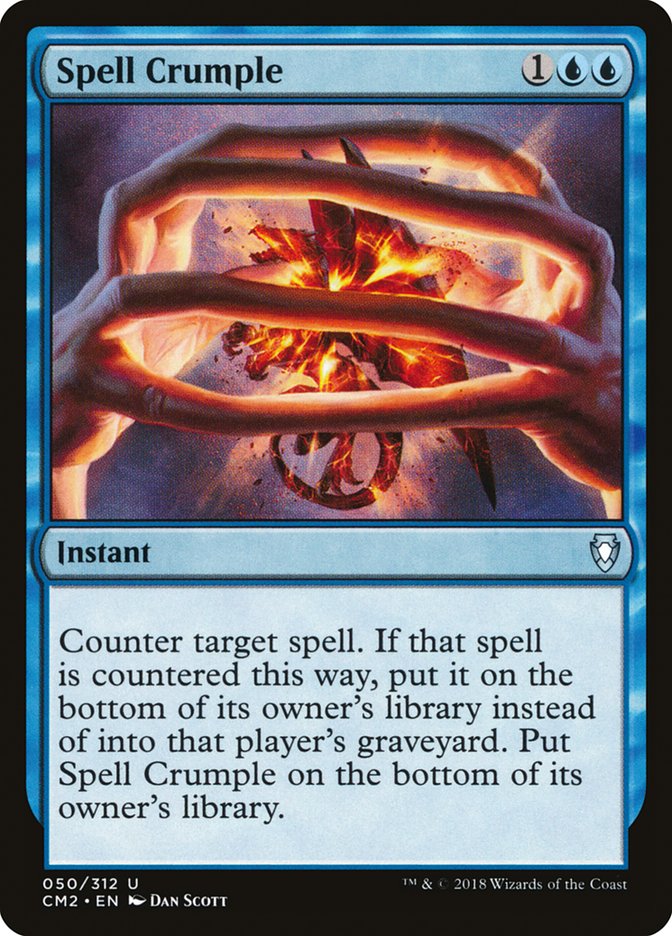 Spell Crumple [Commander Anthology Volume II] | Shuffle n Cut Hobbies & Games