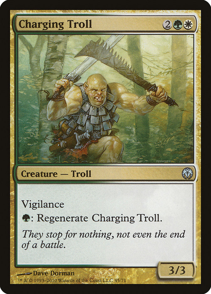 Charging Troll [Duel Decks: Phyrexia vs. the Coalition] | Shuffle n Cut Hobbies & Games