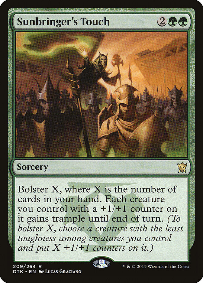 Sunbringer's Touch [Dragons of Tarkir] | Shuffle n Cut Hobbies & Games