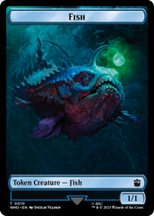 Fish // Alien Insect Double-Sided Token [Doctor Who Tokens] | Shuffle n Cut Hobbies & Games