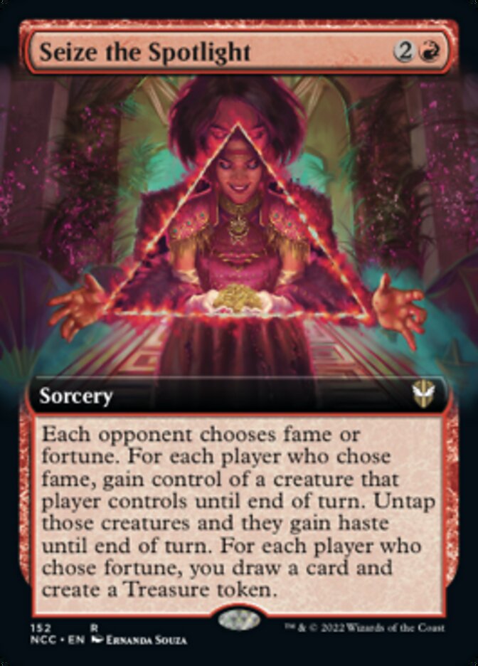 Seize the Spotlight (Extended Art) [Streets of New Capenna Commander] | Shuffle n Cut Hobbies & Games