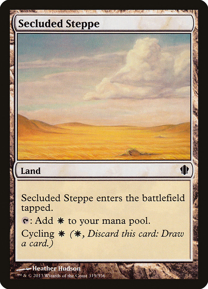 Secluded Steppe [Commander 2013] | Shuffle n Cut Hobbies & Games
