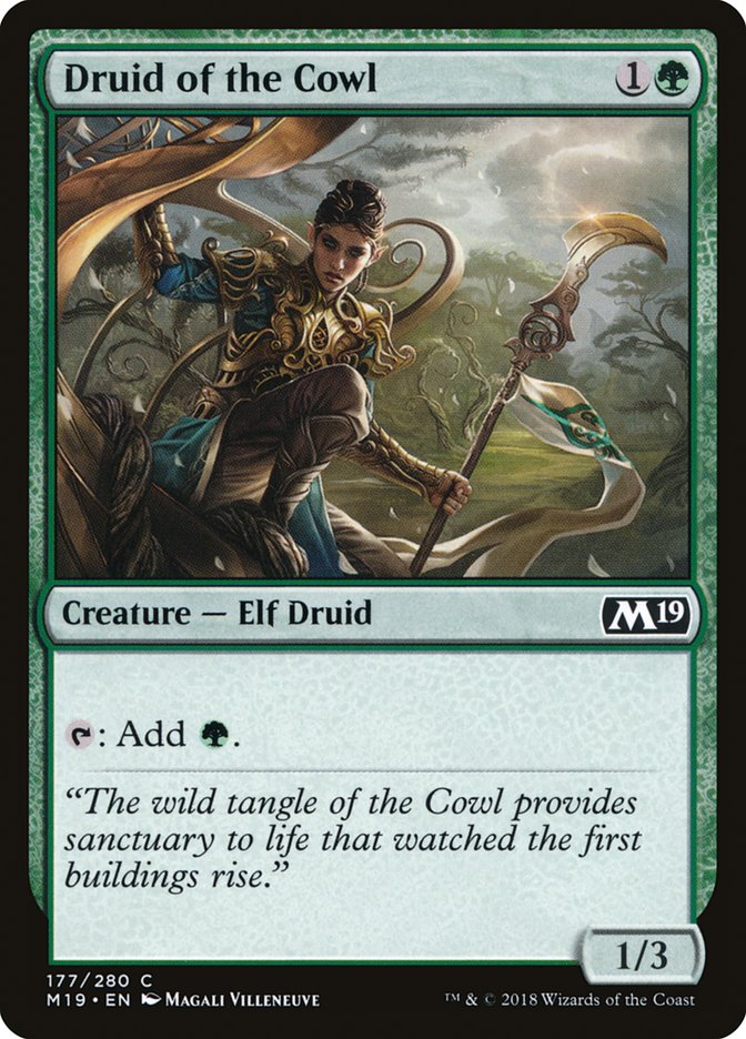 Druid of the Cowl [Core Set 2019] | Shuffle n Cut Hobbies & Games