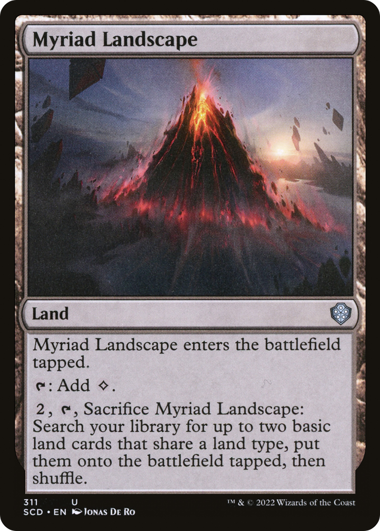 Myriad Landscape [Starter Commander Decks] | Shuffle n Cut Hobbies & Games