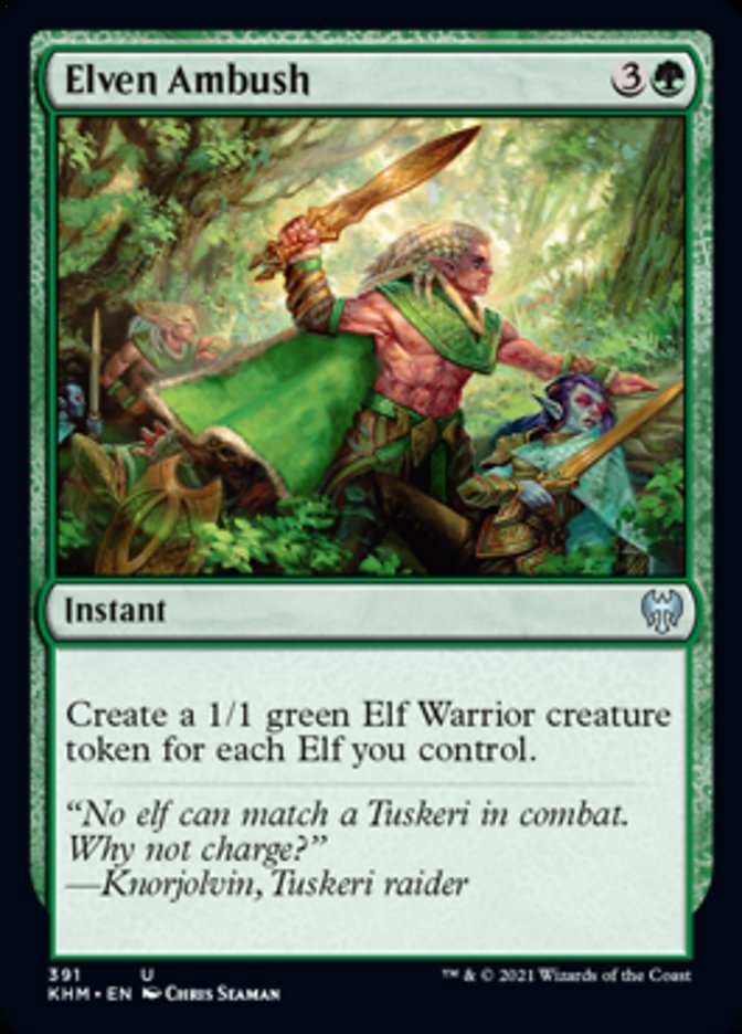 Elven Ambush [Kaldheim] | Shuffle n Cut Hobbies & Games