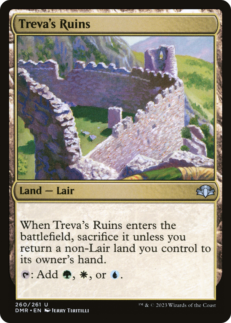 Treva's Ruins [Dominaria Remastered] | Shuffle n Cut Hobbies & Games