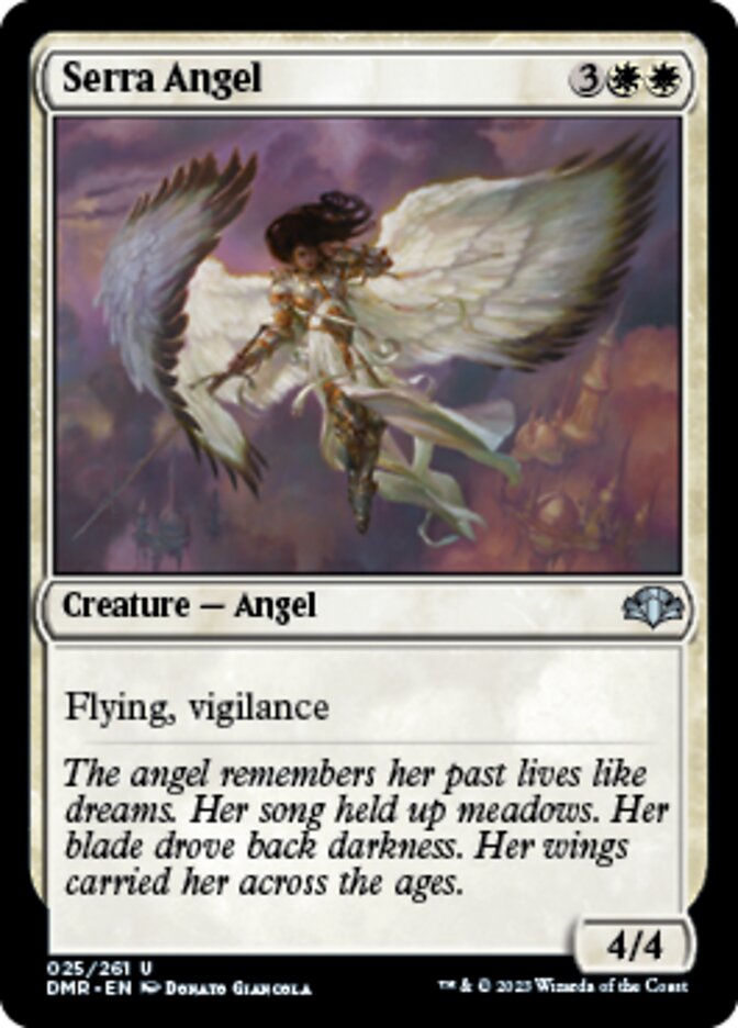 Serra Angel [Dominaria Remastered] | Shuffle n Cut Hobbies & Games