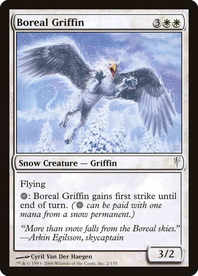 Boreal Griffin [Coldsnap] | Shuffle n Cut Hobbies & Games