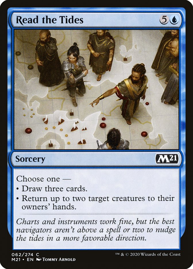 Read the Tides [Core Set 2021] | Shuffle n Cut Hobbies & Games
