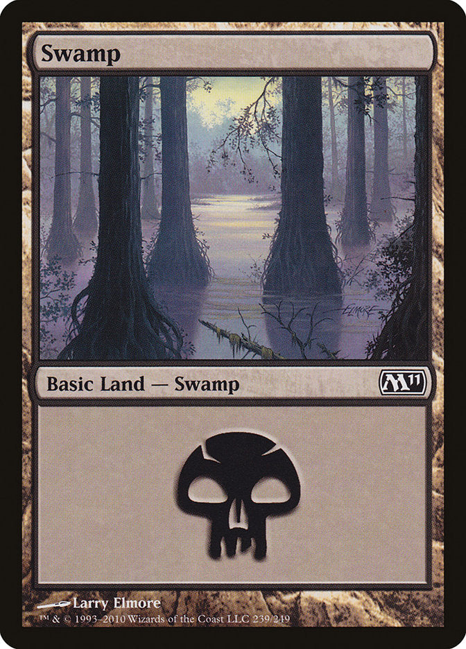 Swamp (239) [Magic 2011] | Shuffle n Cut Hobbies & Games
