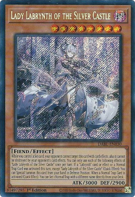 Lady Labrynth of the Silver Castle [DABL-EN030] Secret Rare | Shuffle n Cut Hobbies & Games