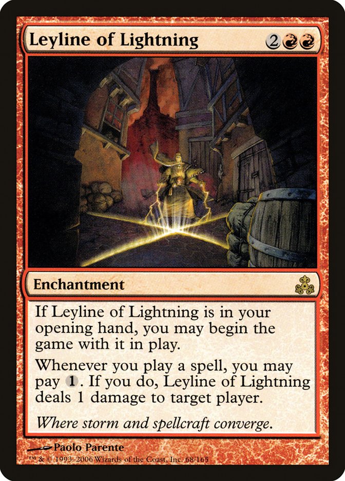 Leyline of Lightning [Guildpact] | Shuffle n Cut Hobbies & Games