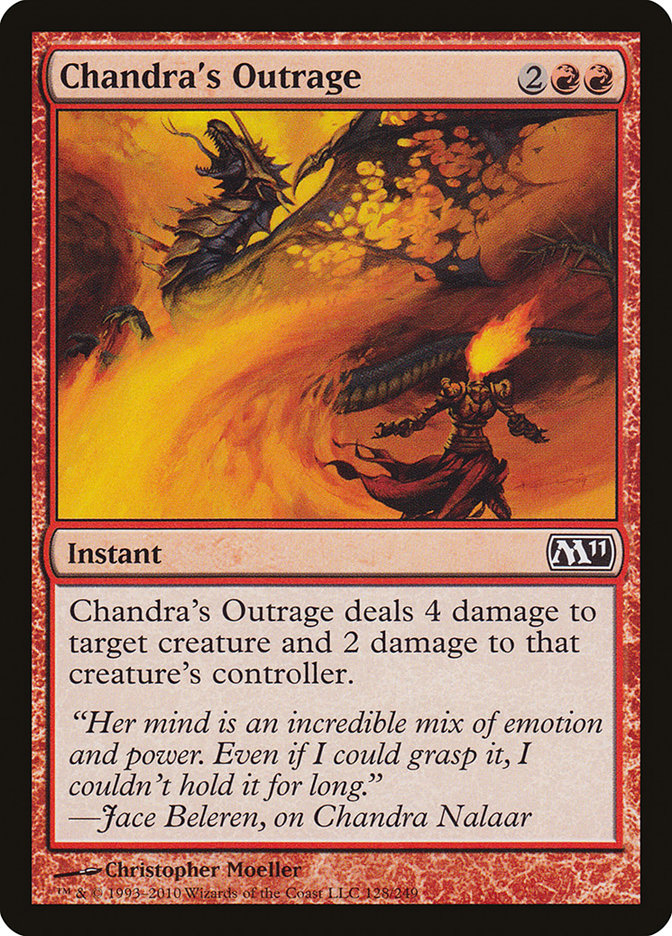 Chandra's Outrage [Magic 2011] | Shuffle n Cut Hobbies & Games