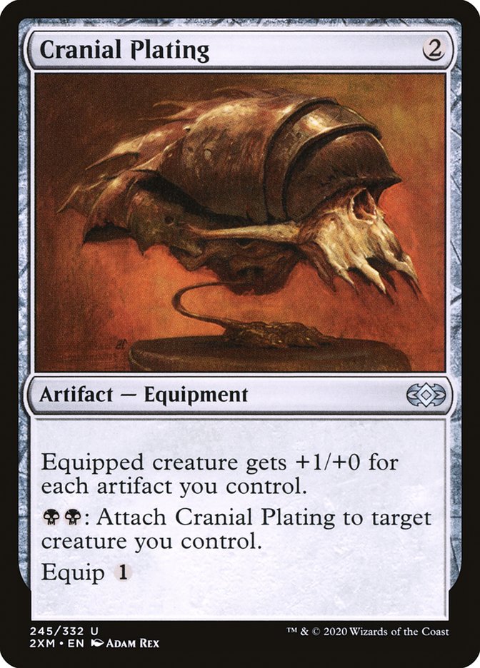Cranial Plating [Double Masters] | Shuffle n Cut Hobbies & Games