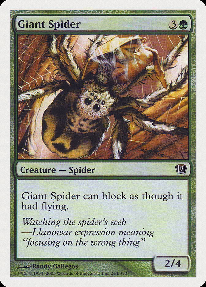 Giant Spider [Ninth Edition] | Shuffle n Cut Hobbies & Games