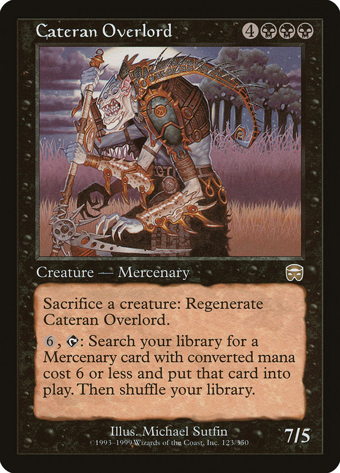 Cateran Overlord [Mercadian Masques] | Shuffle n Cut Hobbies & Games