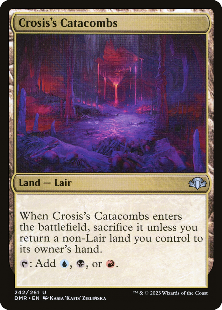 Crosis's Catacombs [Dominaria Remastered] | Shuffle n Cut Hobbies & Games