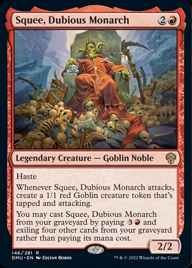 Squee, Dubious Monarch [Dominaria United] | Shuffle n Cut Hobbies & Games