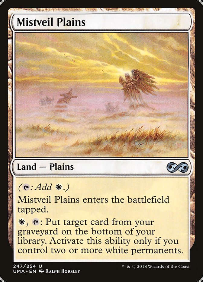 Mistveil Plains [Ultimate Masters] | Shuffle n Cut Hobbies & Games