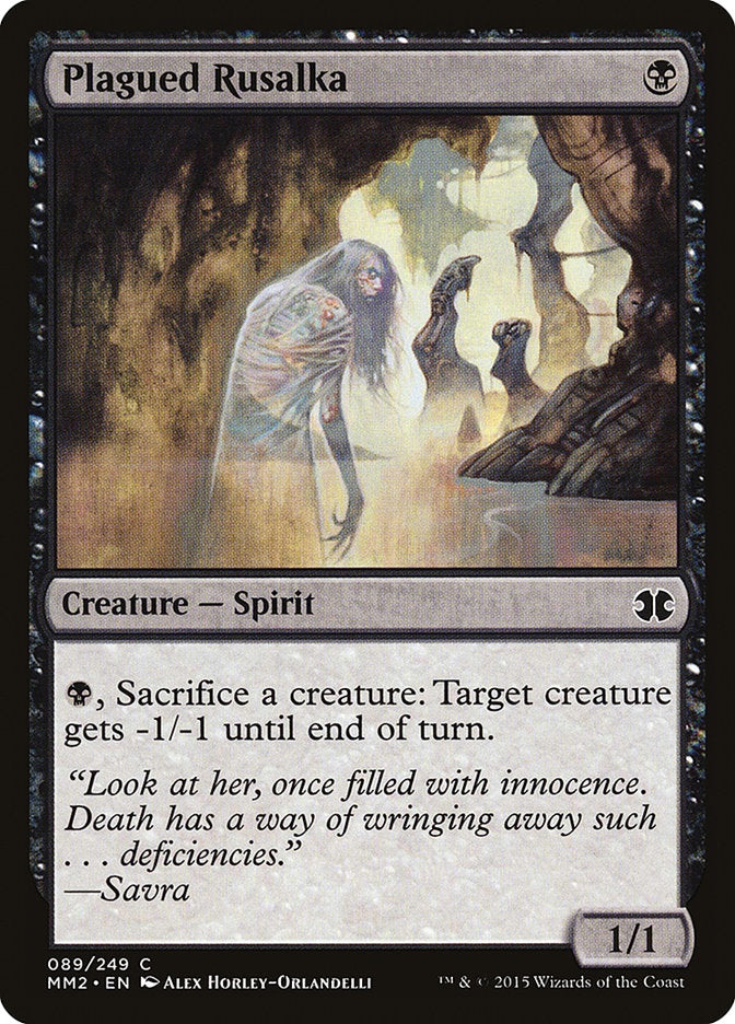 Plagued Rusalka [Modern Masters 2015] | Shuffle n Cut Hobbies & Games