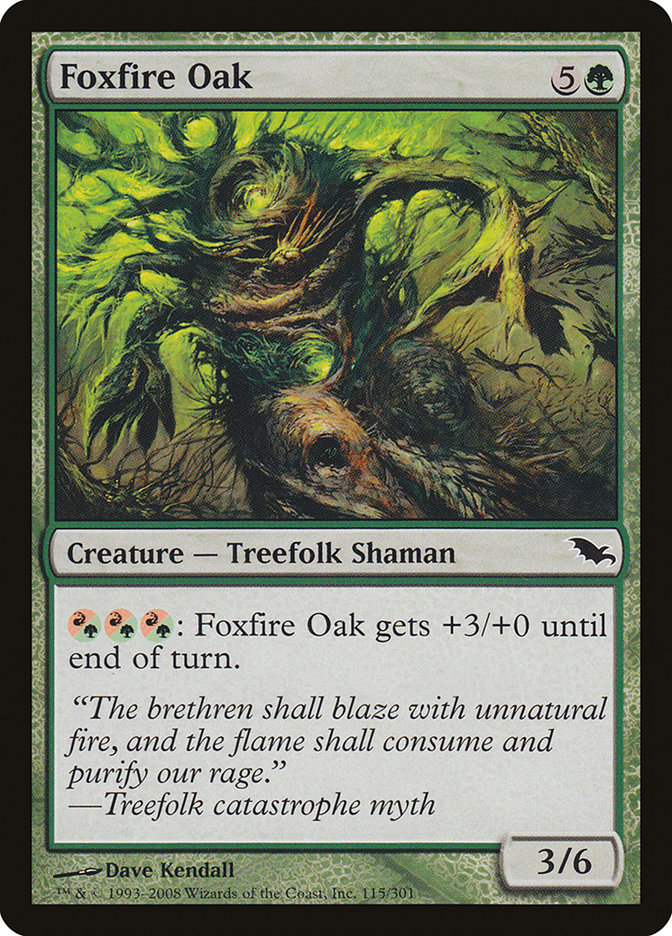Foxfire Oak [Shadowmoor] | Shuffle n Cut Hobbies & Games