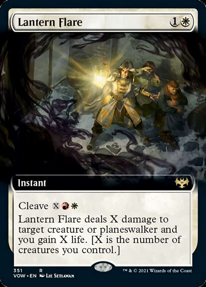 Lantern Flare (Extended Art) [Innistrad: Crimson Vow] | Shuffle n Cut Hobbies & Games