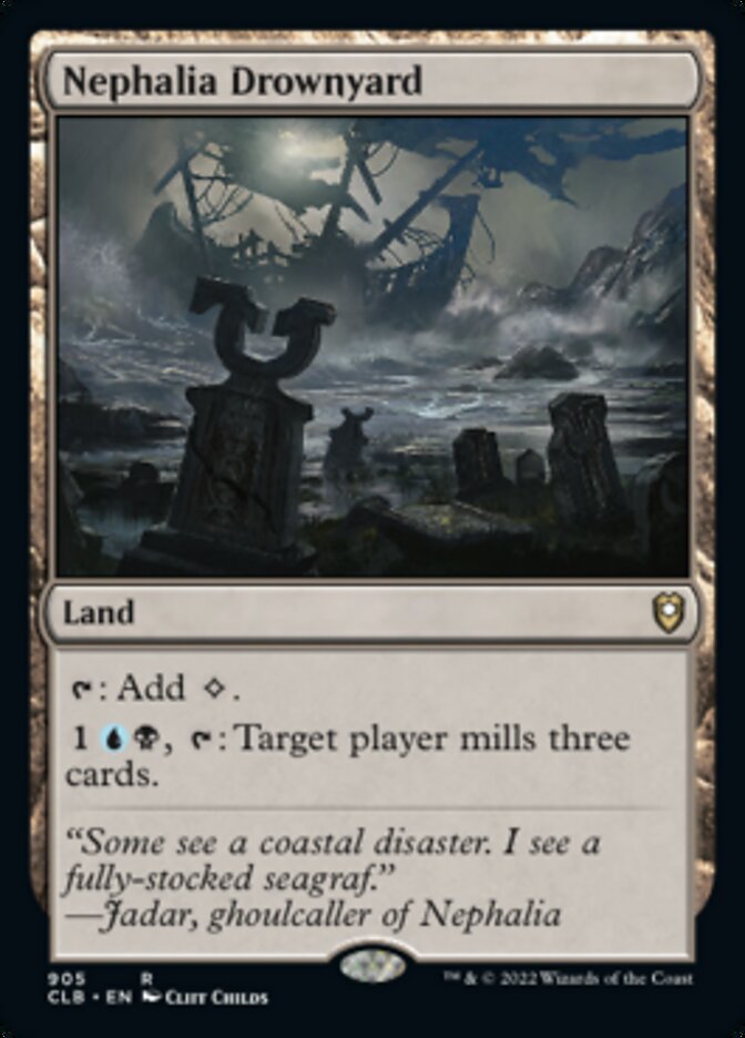 Nephalia Drownyard [Commander Legends: Battle for Baldur's Gate] | Shuffle n Cut Hobbies & Games