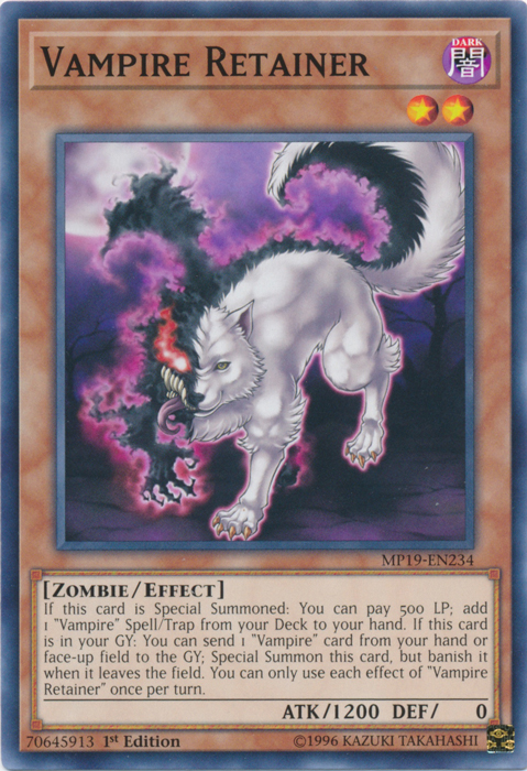 Vampire Retainer [MP19-EN234] Common | Shuffle n Cut Hobbies & Games