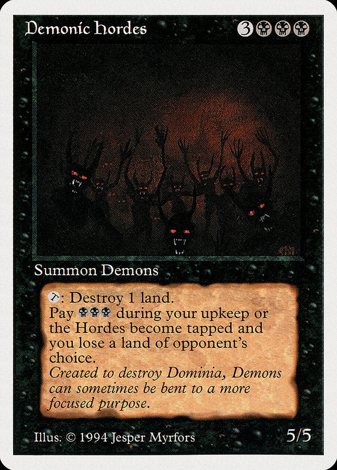 Demonic Hordes [Summer Magic / Edgar] | Shuffle n Cut Hobbies & Games