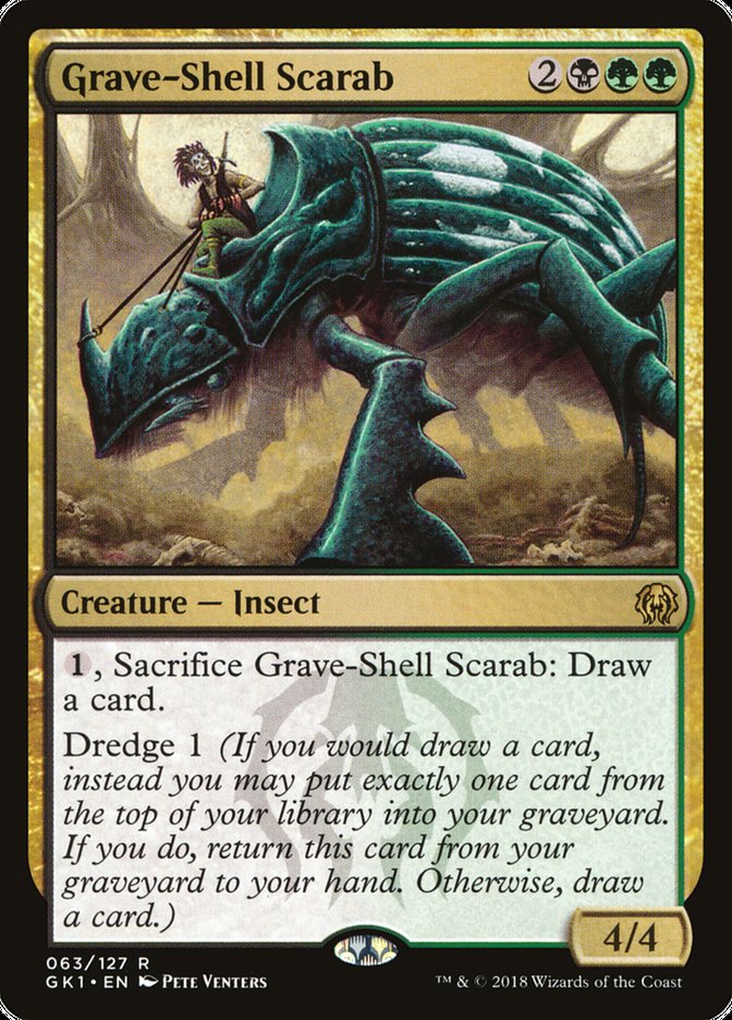 Grave-Shell Scarab [Guilds of Ravnica Guild Kit] | Shuffle n Cut Hobbies & Games