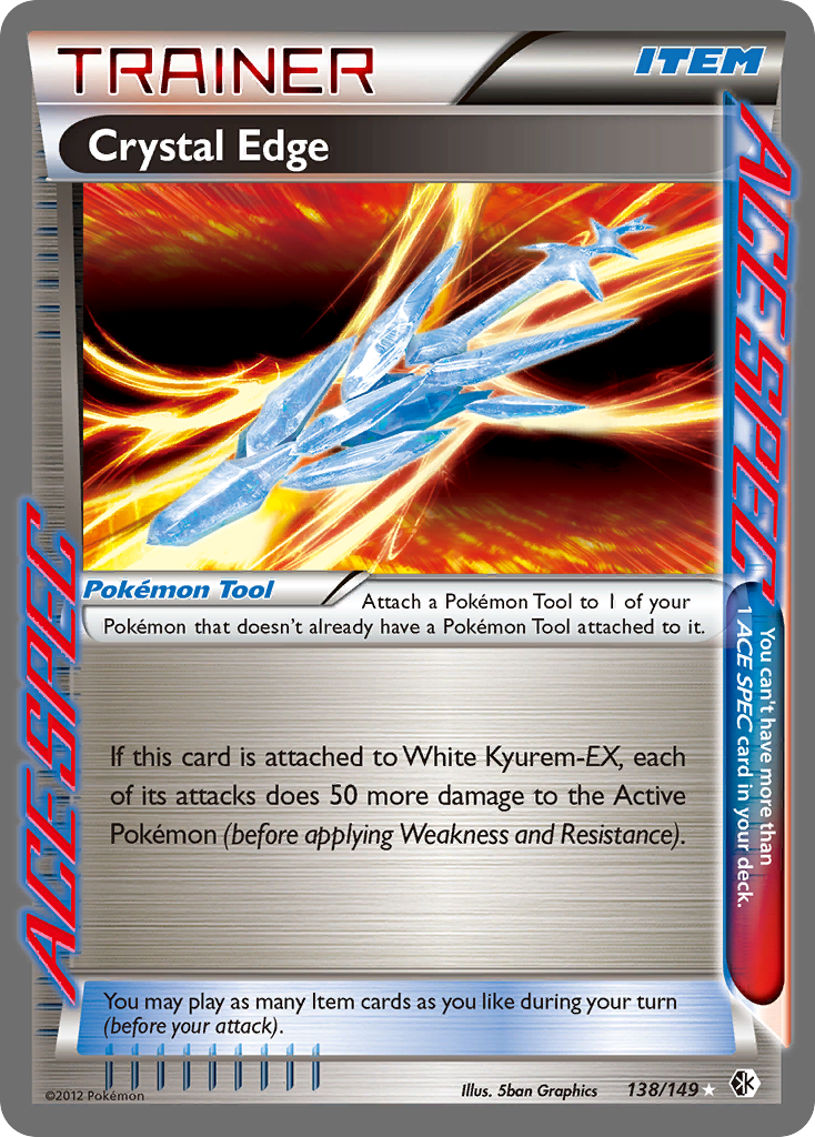 Crystal Edge (138/149) [Black & White: Boundaries Crossed] | Shuffle n Cut Hobbies & Games