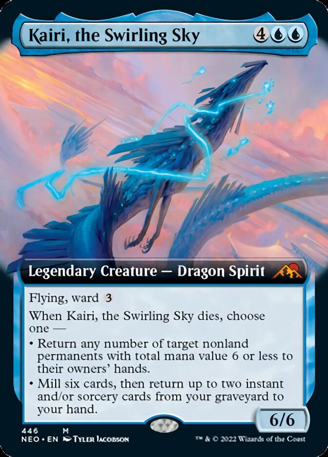 Kairi, the Swirling Sky (Extended Art) [Kamigawa: Neon Dynasty] | Shuffle n Cut Hobbies & Games