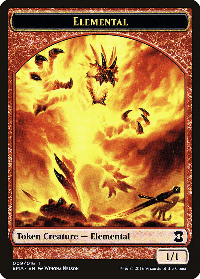 Elemental Token (009/016) [Eternal Masters Tokens] | Shuffle n Cut Hobbies & Games