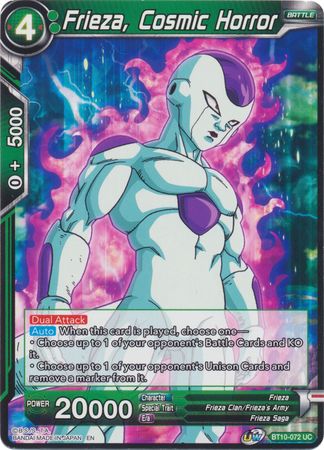 Frieza, Cosmic Horror [BT10-072] | Shuffle n Cut Hobbies & Games