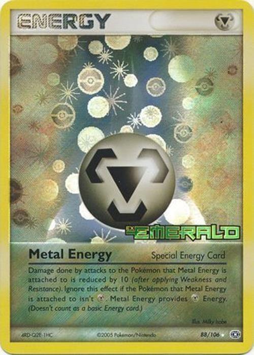 Metal Energy (88/106) (Stamped) [EX: Emerald] | Shuffle n Cut Hobbies & Games