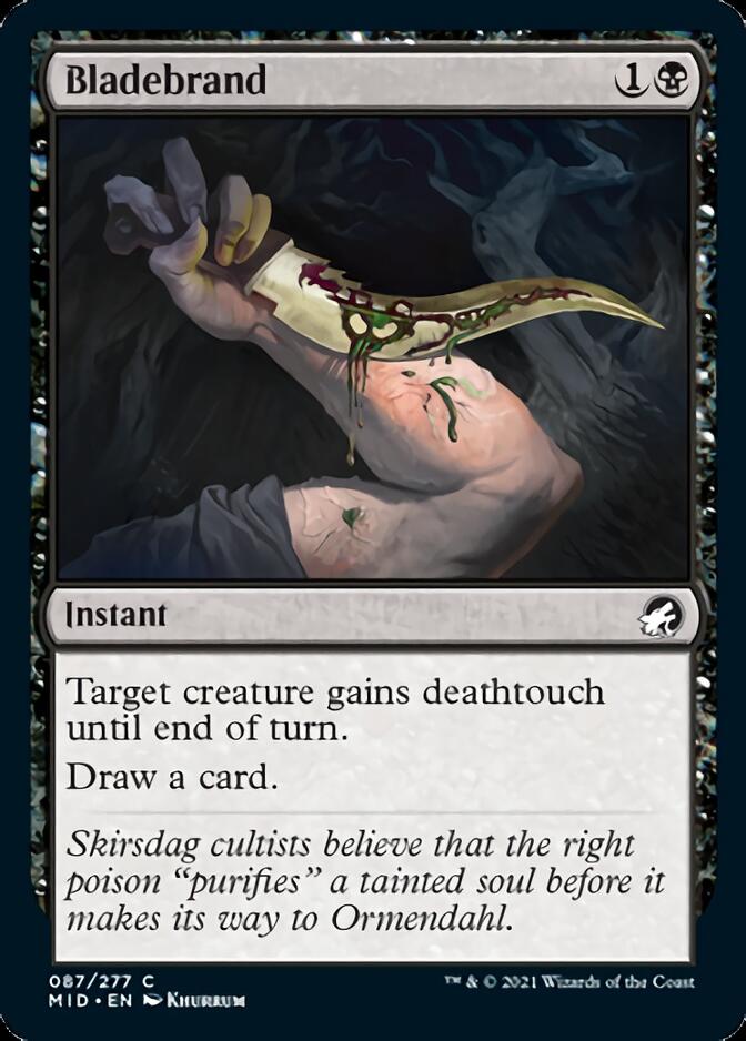 Bladebrand [Innistrad: Midnight Hunt] | Shuffle n Cut Hobbies & Games