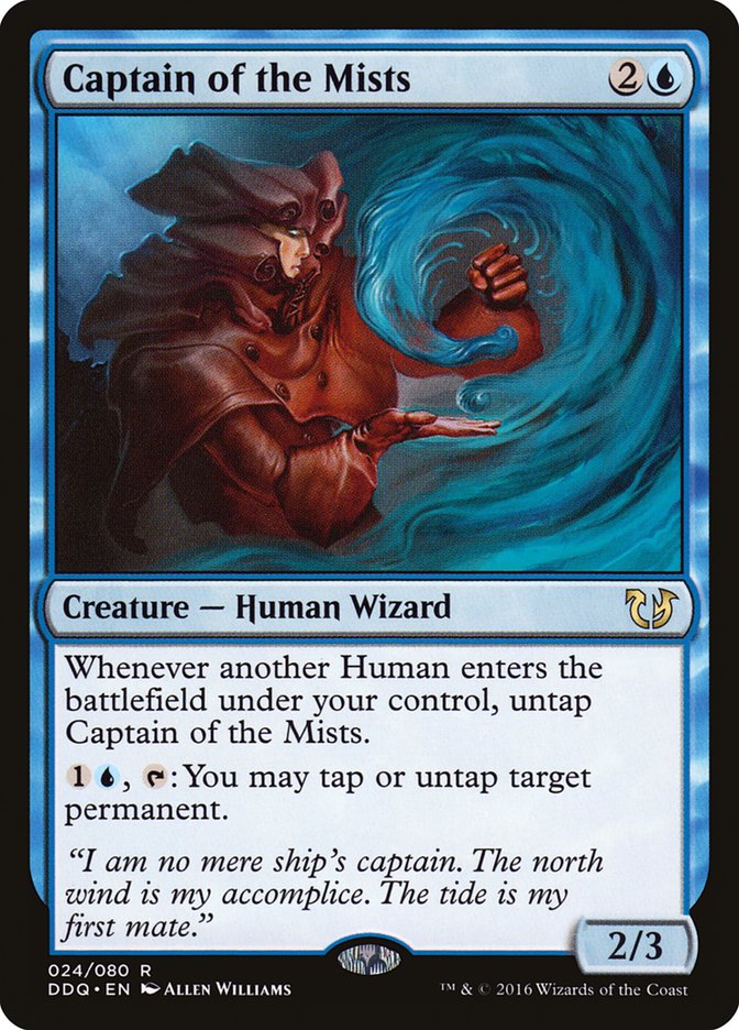 Captain of the Mists [Duel Decks: Blessed vs. Cursed] | Shuffle n Cut Hobbies & Games