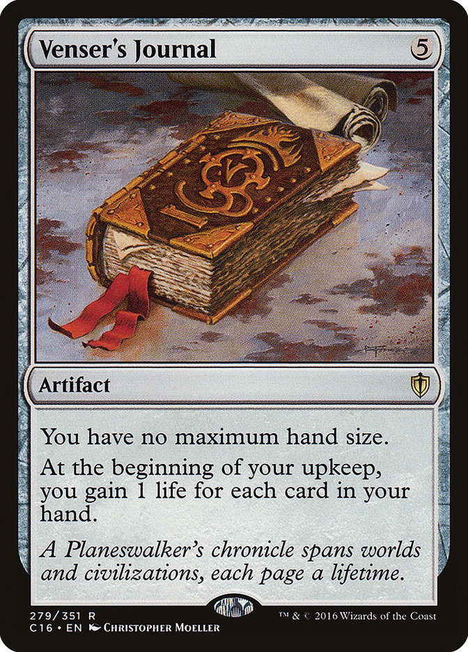 Venser's Journal [Commander 2016] | Shuffle n Cut Hobbies & Games