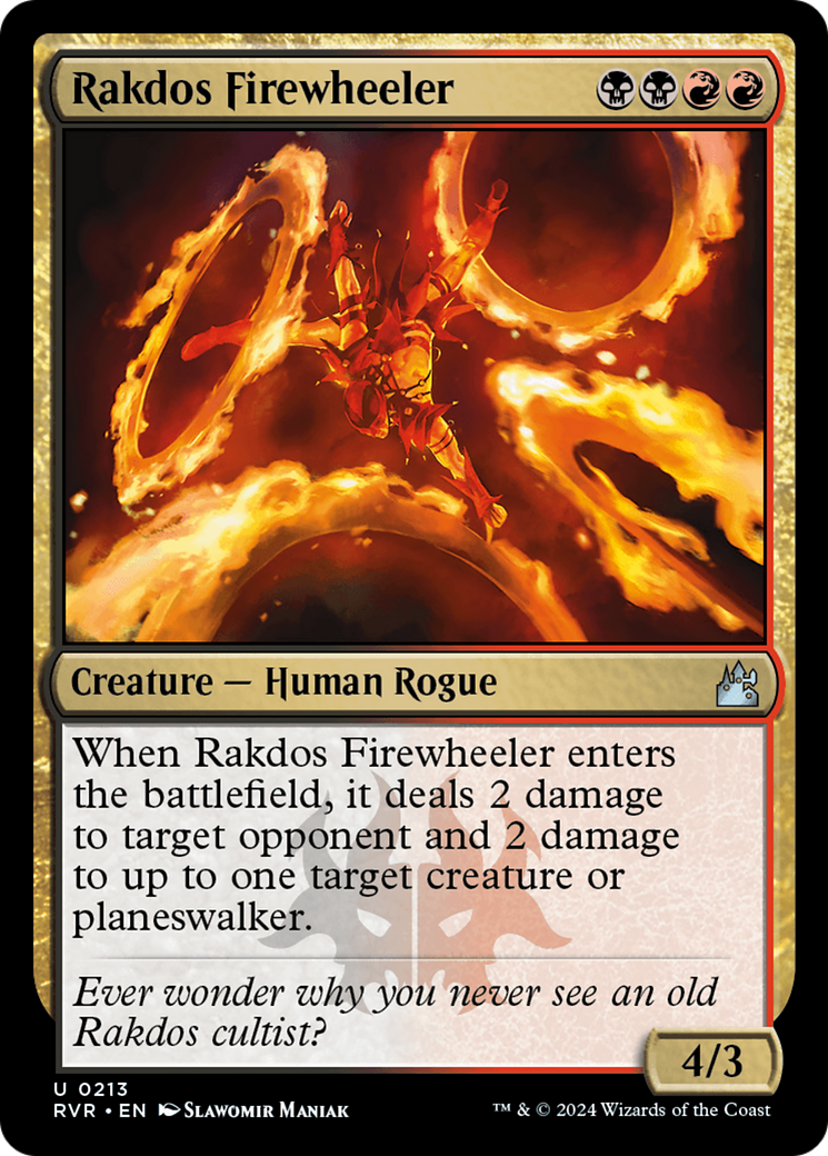 Rakdos Firewheeler [Ravnica Remastered] | Shuffle n Cut Hobbies & Games