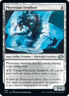 Phyrexian Ironfoot [Jumpstart 2022] | Shuffle n Cut Hobbies & Games