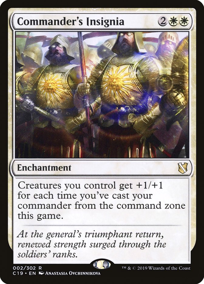 Commander's Insignia [Commander 2019] | Shuffle n Cut Hobbies & Games