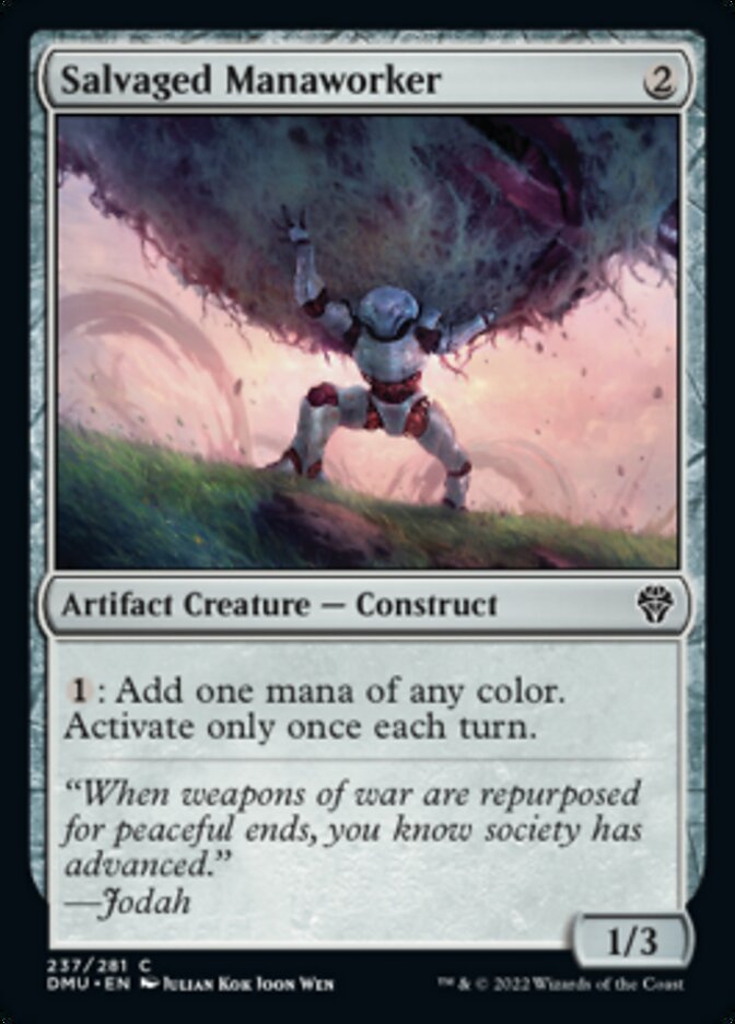Salvaged Manaworker [Dominaria United] | Shuffle n Cut Hobbies & Games