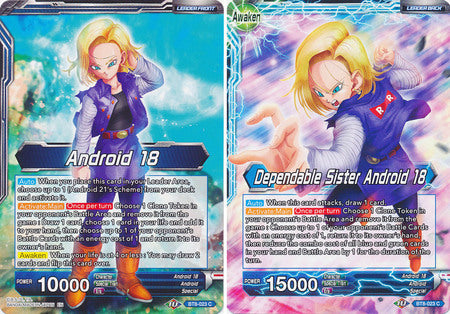 Android 18 // Dependable Sister Android 18 [BT8-023] | Shuffle n Cut Hobbies & Games