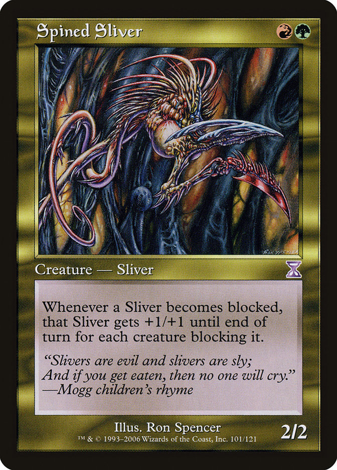 Spined Sliver [Time Spiral Timeshifted] | Shuffle n Cut Hobbies & Games
