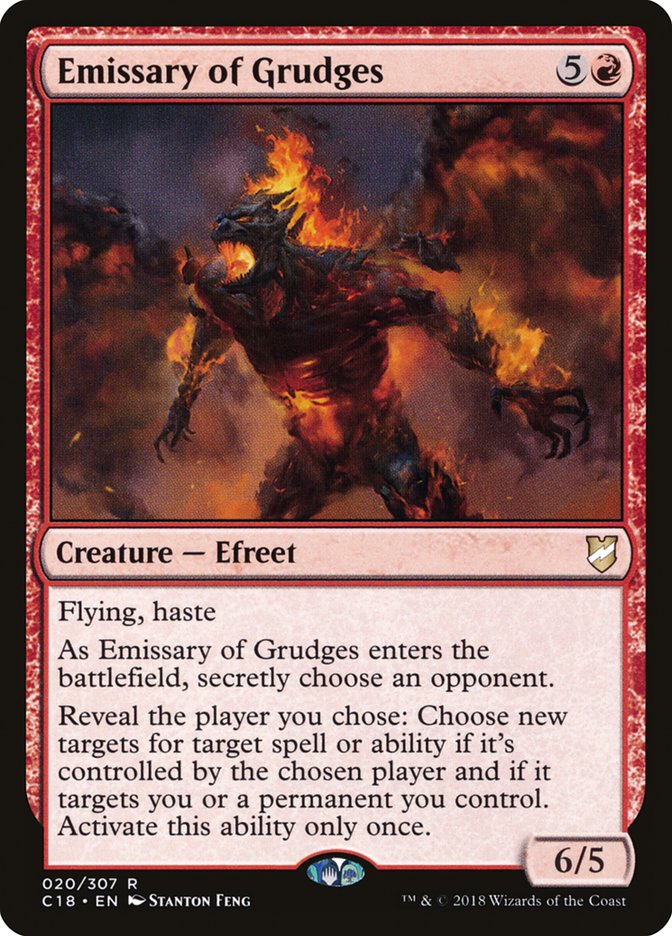 Emissary of Grudges [Commander 2018] | Shuffle n Cut Hobbies & Games