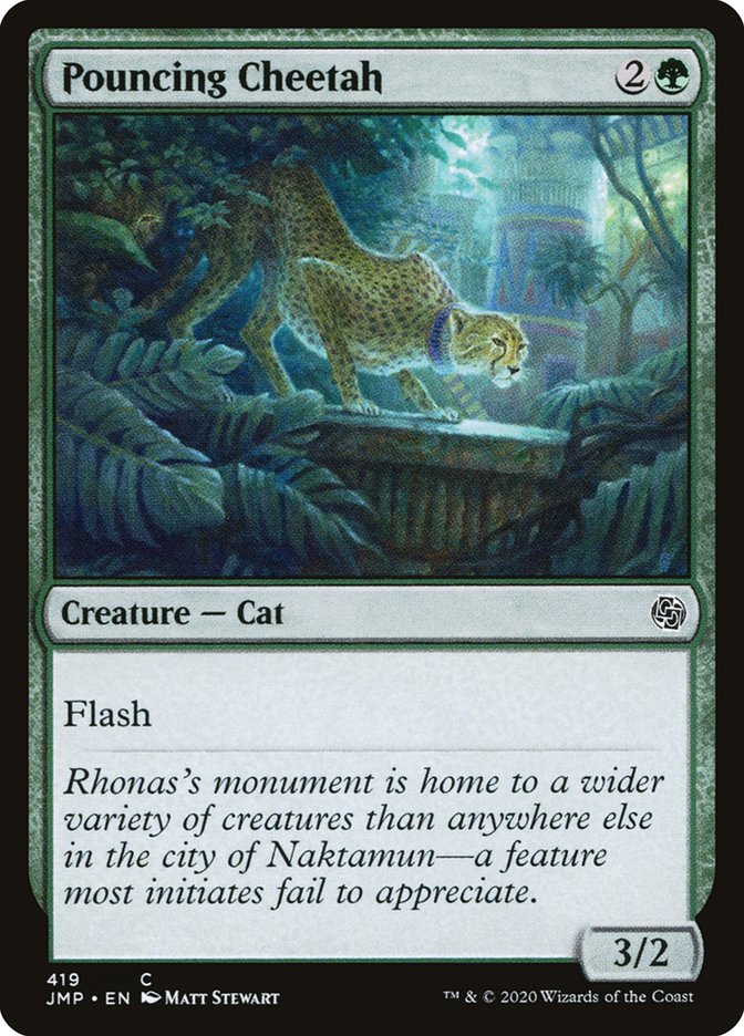 Pouncing Cheetah [Jumpstart] | Shuffle n Cut Hobbies & Games