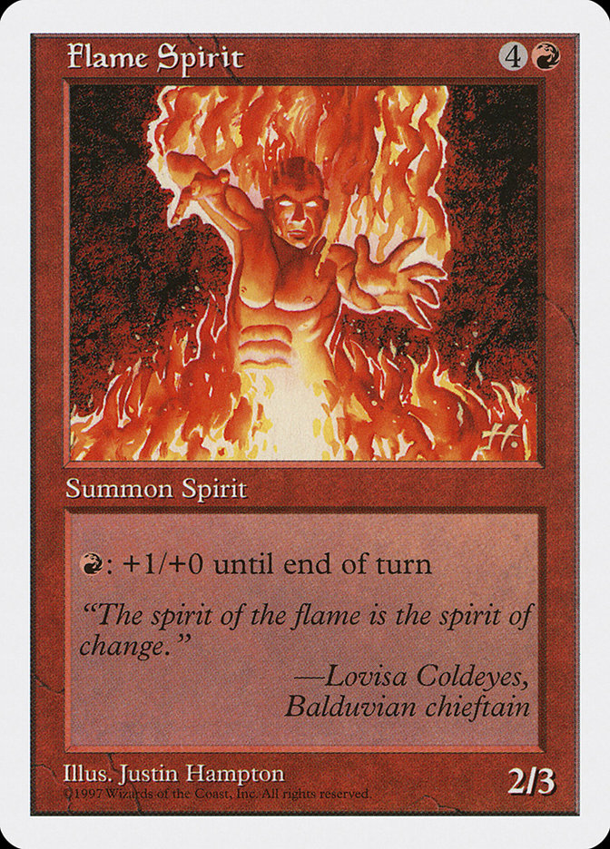 Flame Spirit [Fifth Edition] | Shuffle n Cut Hobbies & Games