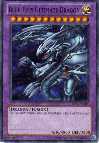 Blue-Eyes Ultimate Dragon [BATT-EN001] Starfoil Rare | Shuffle n Cut Hobbies & Games